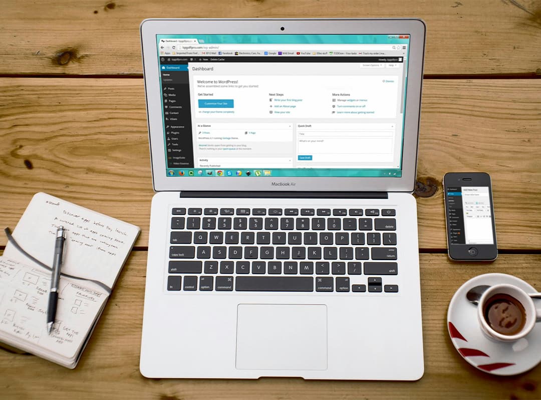 What types of websites can be built on WordPress?